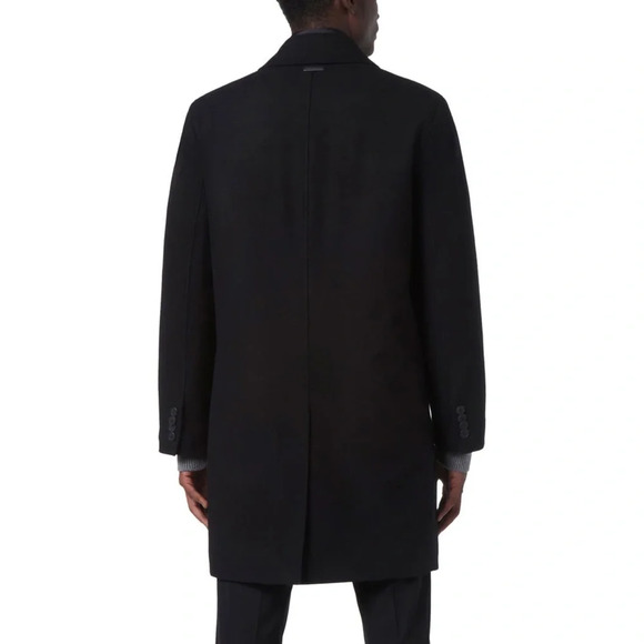 Andrew Marc Sheffield Single Breasted Wool-Blend Overcoat Large - Picture 4 of 12